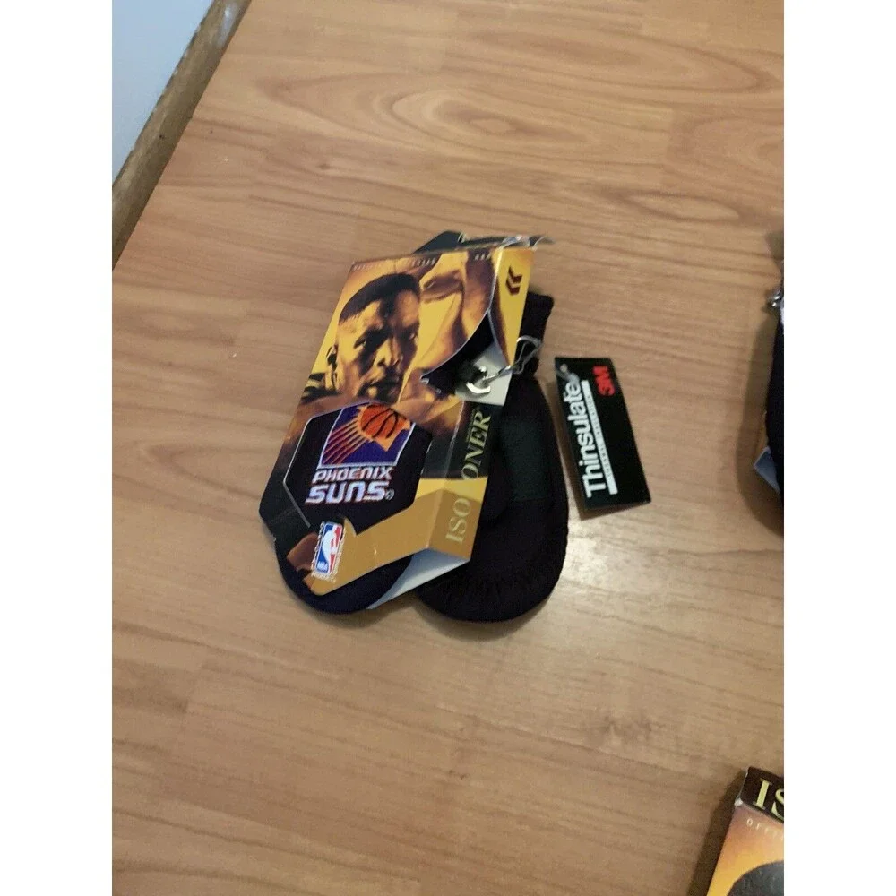 NBA Isotoner Toddler Child Gloves Mittens Hornets Nets Suns
